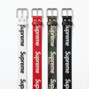 Supreme Repeat Leather Belt