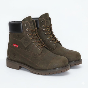 Supreme x Timberland 6" Patchwork Boot - Olive