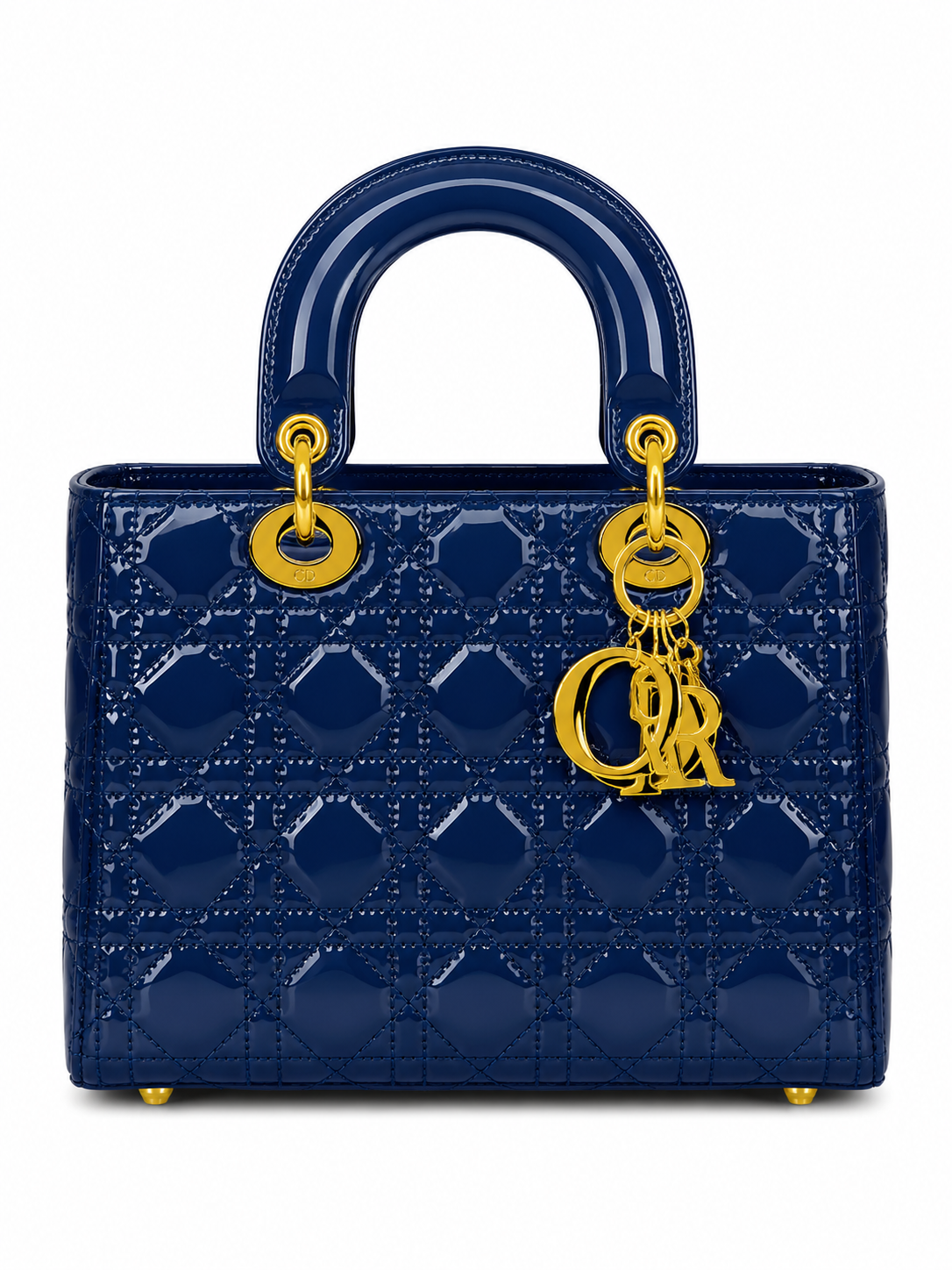 Glossy Quilted Lady Bag