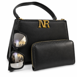 Black Handbag Set