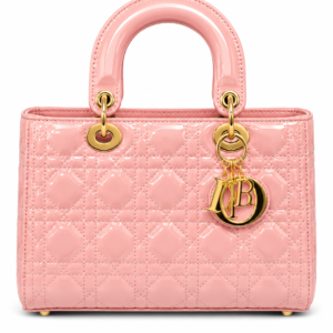 Glossy Hot Pink Quilted Lady Bag
