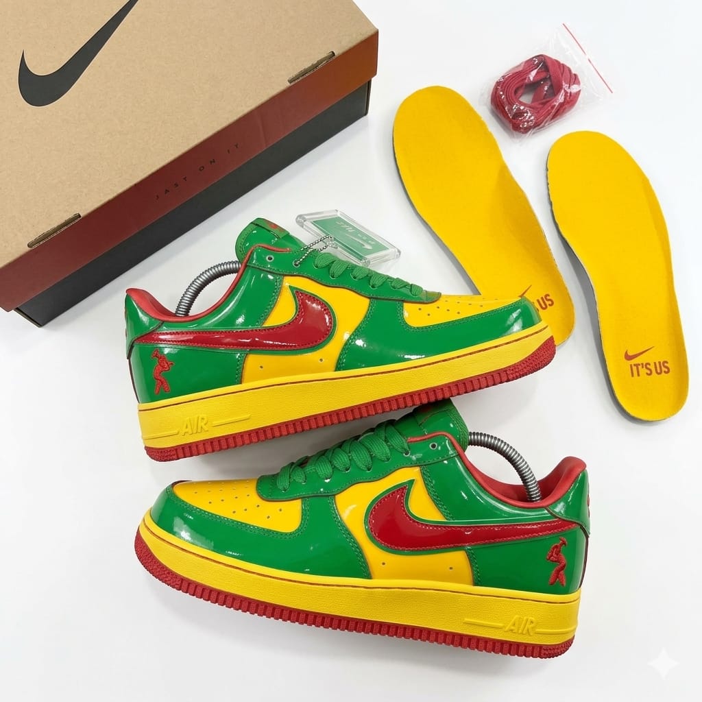 Nike Air Force 1 Low "Jamaica" / "Rasta".