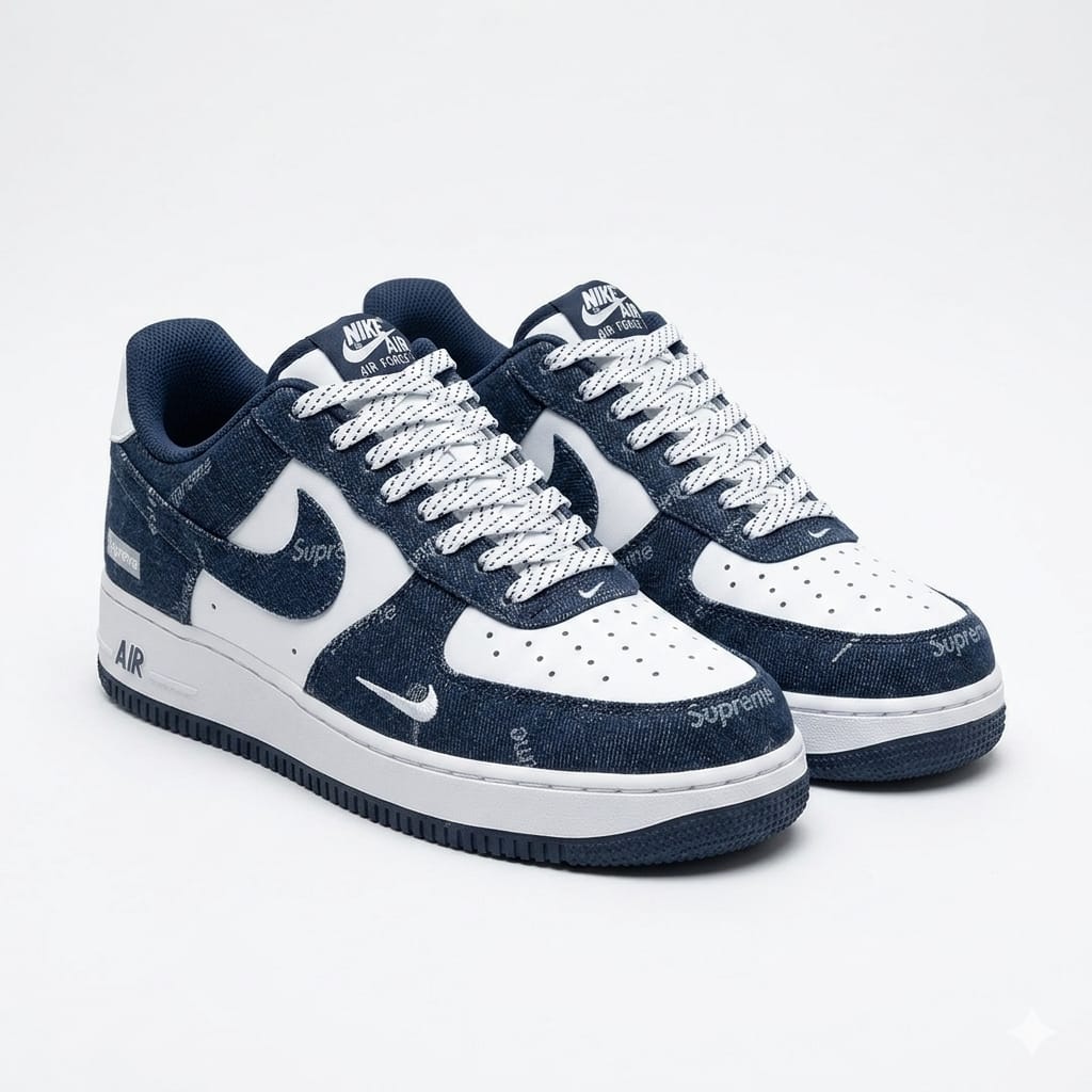 Nike Air Force 1 Low x Supreme "Denim".