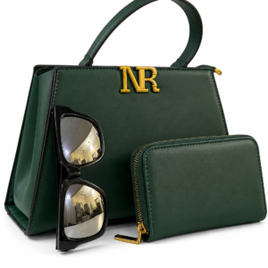 Dark Green Handbag Set